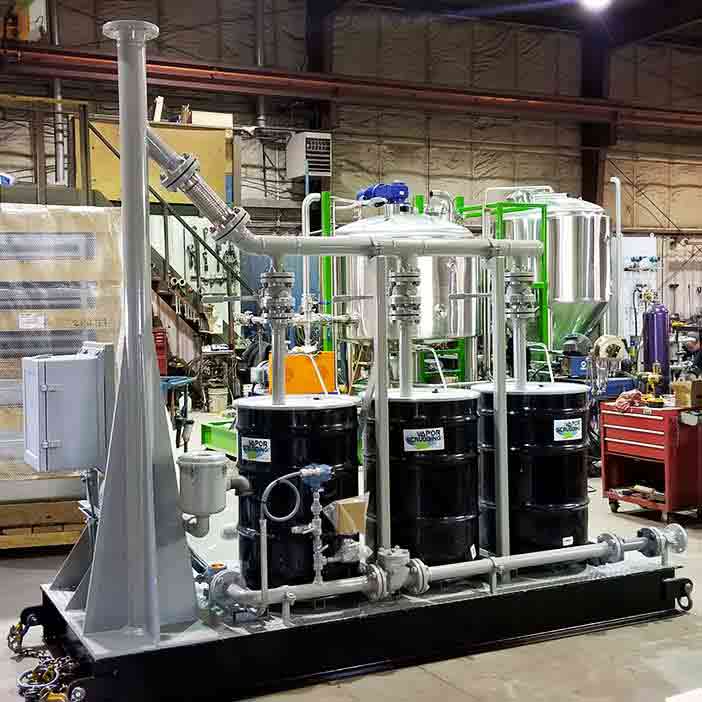 Project – vapour scrubbing unit – oilfield oil and gas equipment for sale in Alberta Canada Project – vapour scrubbing unit - oilfield oil and gas equipment for sale in Alberta Canada